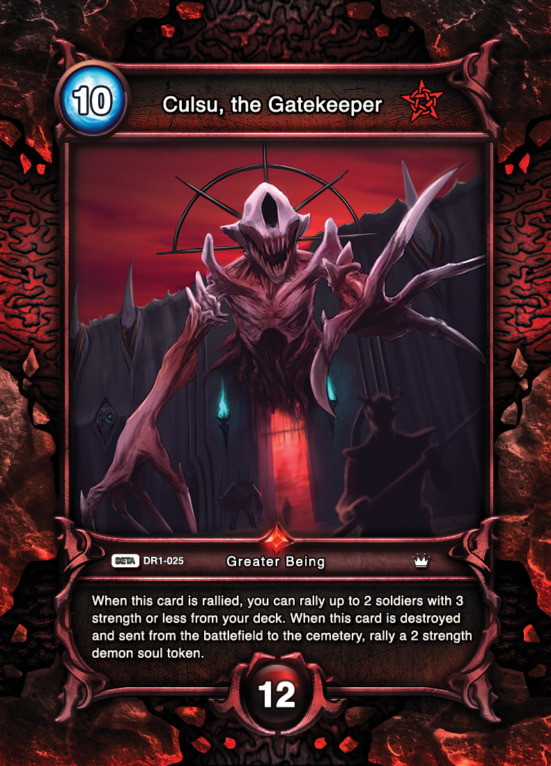 Culsu, the Gatekeeper
