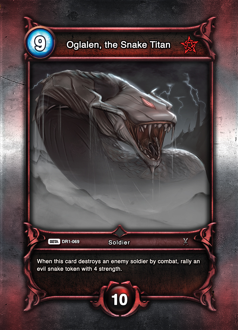 Oglalen, the Snake Titan