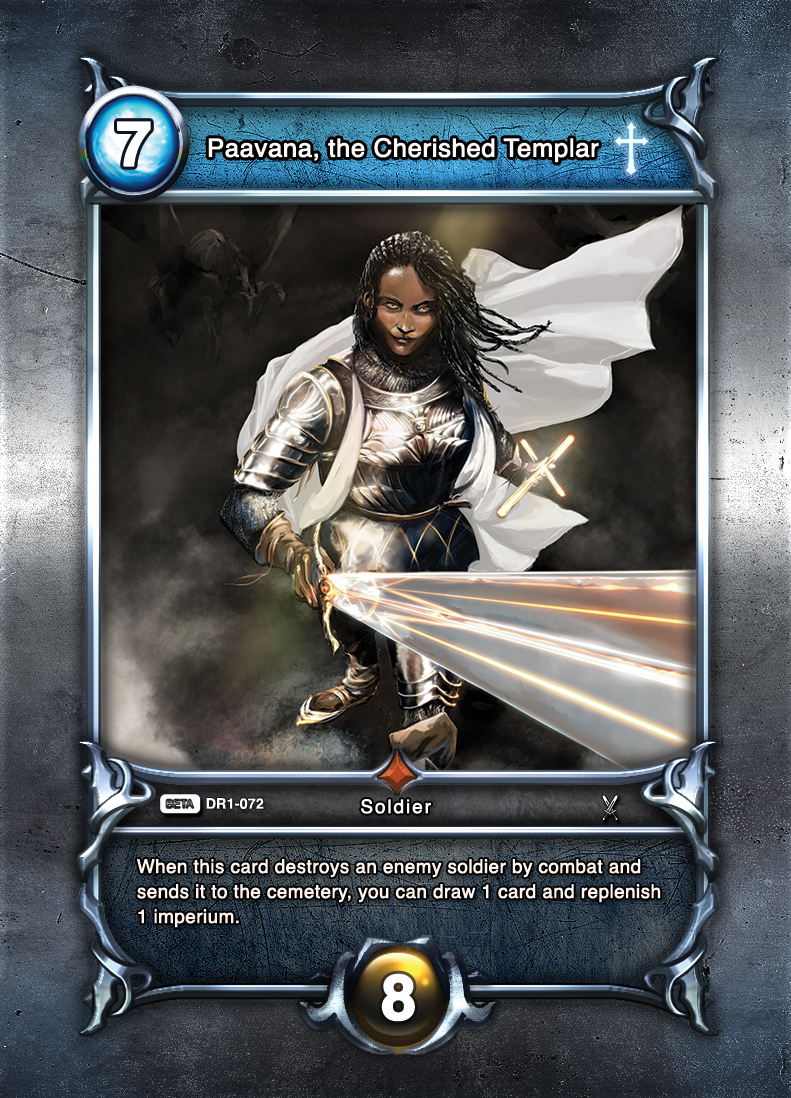 Paavana, the Cherished Templar