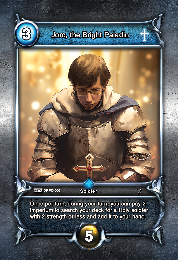 Jorc, the Bright Paladin